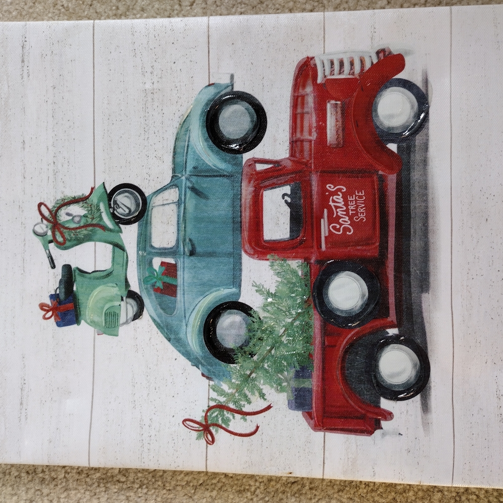 Red and Blue Art & Decals Wall Decor